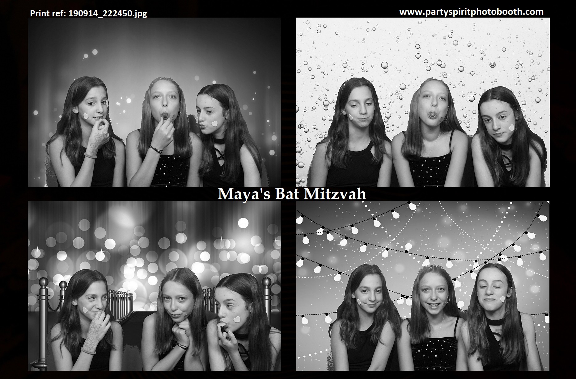 Maya's Bat Mitzvah | View more photos from the event at gallery.partyspiritphotobooth.com/u/PartySpiritPhotoBooth/Mayas-Bat-Mitzvah
